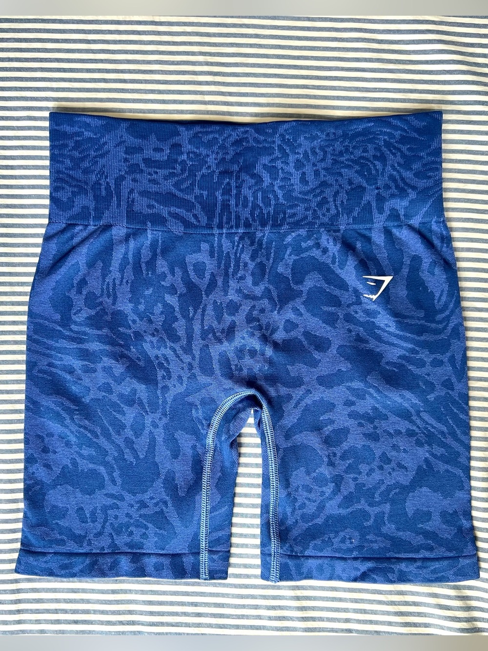 Gymshark Adapt Safari Tight Shorts Wave Blue Size M, Great condition